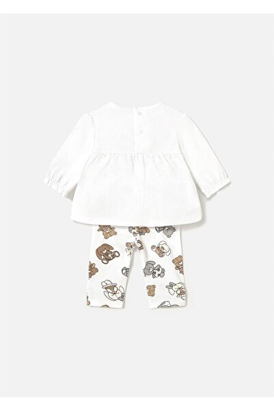 MAYORAL Baby Girl Long Sleeve 4-Piece Set White 1760
