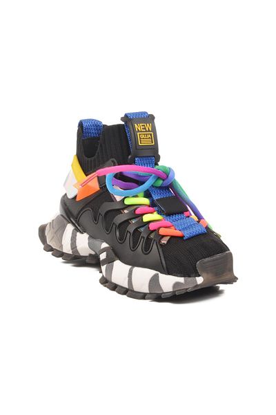Guja Pantofi sport negri pentru copii 25Y638-1 F