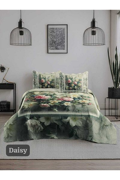 Örtüm Daisy Quilted Bedding Cover Çk