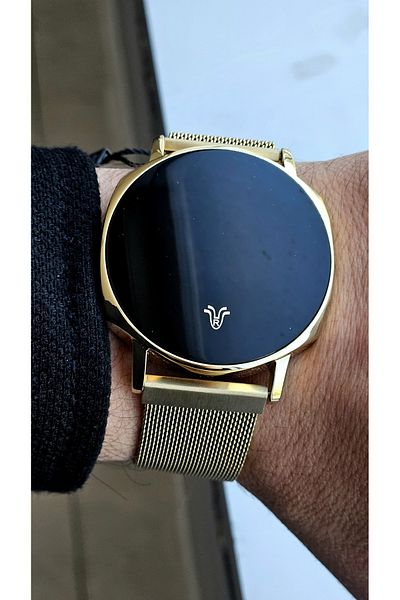 Raymond Rym-1124 Digital Men's Watch - Steel Case and Magnetic Cord - 5 Atm - 2 Years Warranty