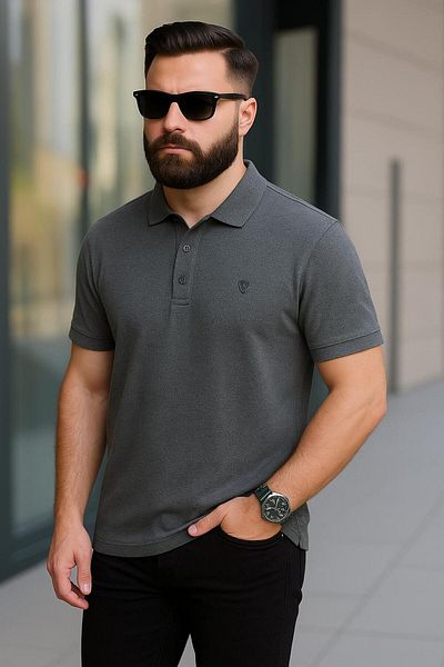 Kevser Flywear Polo Neck T-Shirt