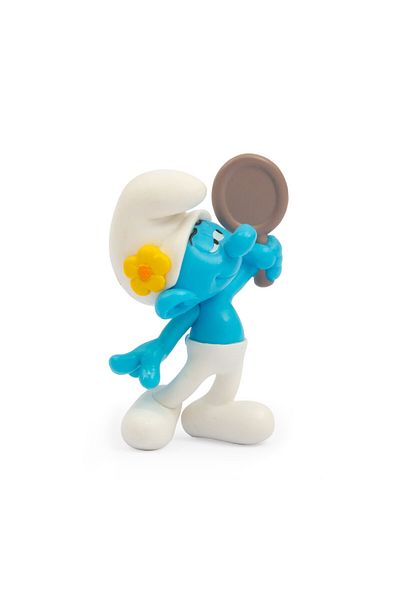 ŞİRİNLER Smurfs Smurfette with Fancy Smurf Changing Color Puf34000