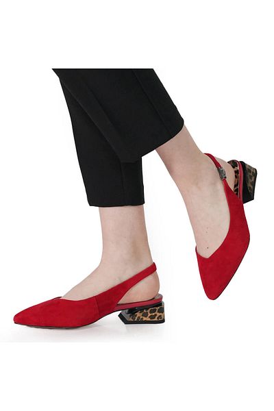 FIORE FINO CUT-OUT SHOES FIORE FINO 2501053 RED