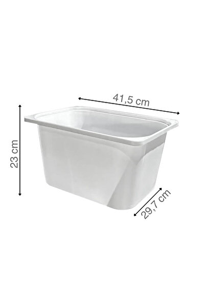 NETAKS 10 ADET Montessori Oyuncak Dolabı Kutusu Saklama Kutusu 41,5x23x29,7 Cm Çocuklar için Aktive Kutusu