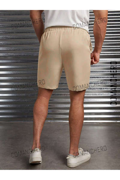 COMANCHERO Pantaloni scurți unisex din țesătură pieptănată