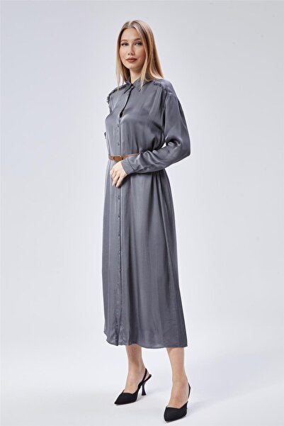 HomeStore Gömlek Yaka Elbise