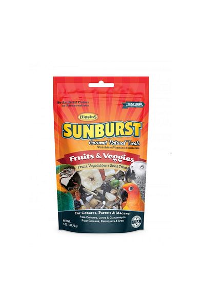 Higgins Sunburst Fruits & Veggies Natural Treats - 5 oz