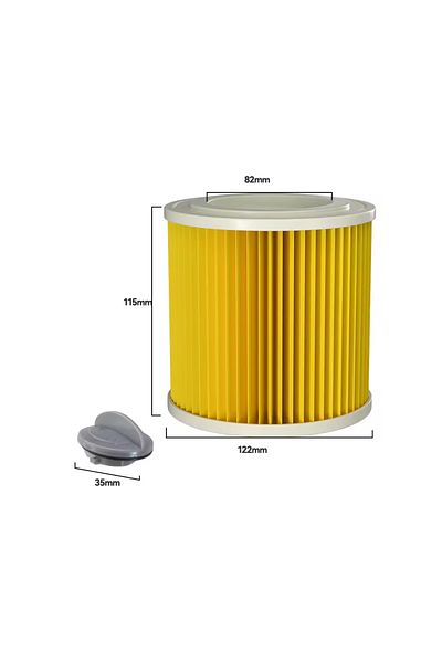 Calivita Filter for vacuum cleaner LIVIT Karcher WD1, WD2, WD3, SE4001, SE4002