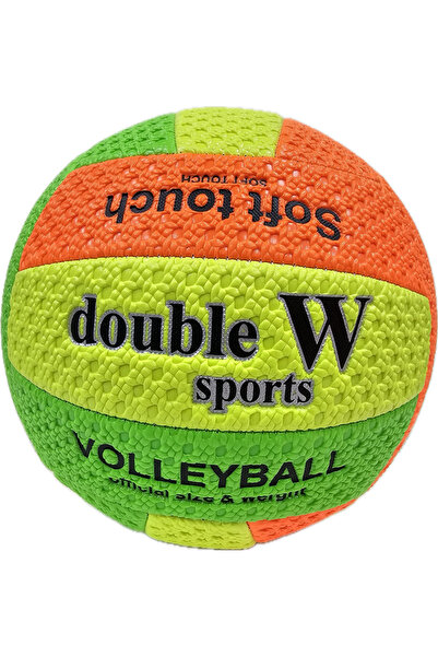 TUMBA'S Voleybol Topu Soft Touch İç ve Dış Mekan Renkli 1 Kalite yumuşak 280gr