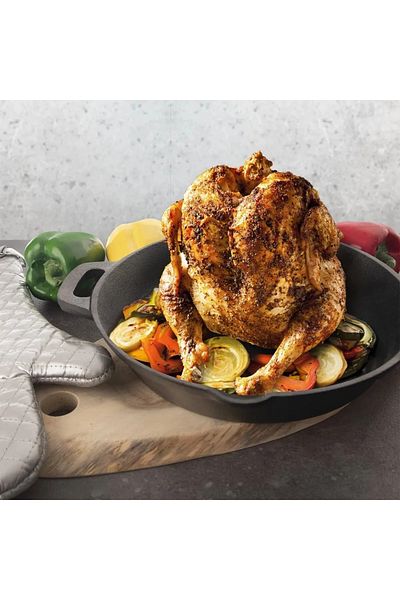 Orion Special cast iron tray for oven-baked chicken