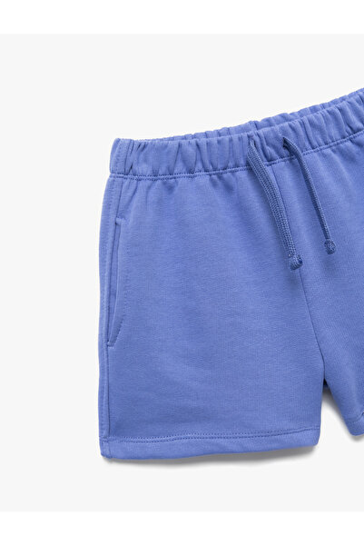 Koton Cep Detaylı Beli Bağcıklı Basic Şort