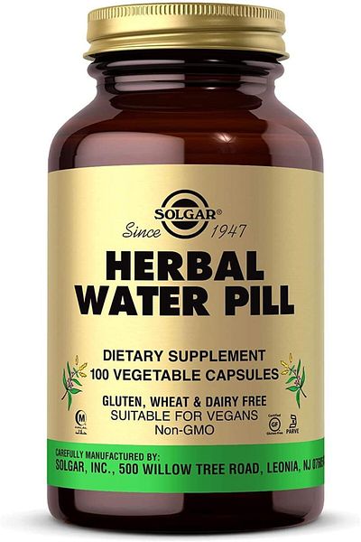 Solgar Herbal Water Pill Capsules 100S