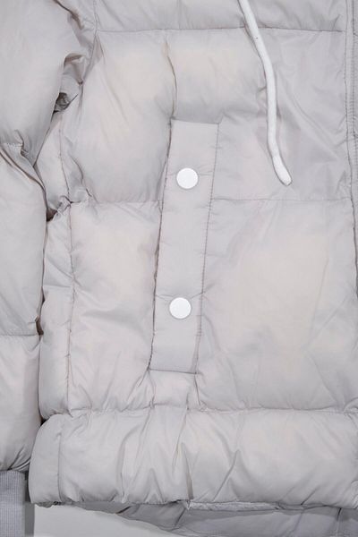GMG FIRENZE Hooded collar sleeve tip knit women's coat