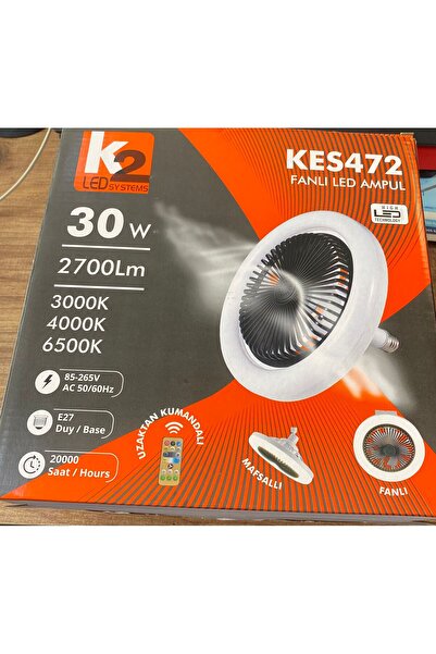 Kendal VANTİLATÖR AMPUL (ÜÇ RENKLİ IŞIK)