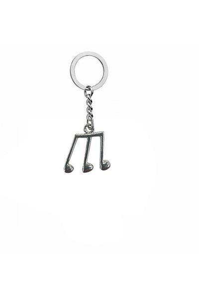 Herşey Nota Move the Melody |   Musical Note Themed Unisex Keychain