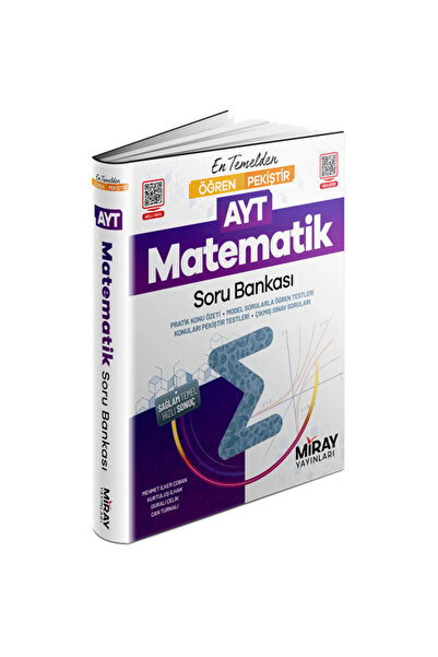 Miray Yayınları Miray Yayınları Miray Öğren Pekiştir AYT Matematik Konu Özetl...