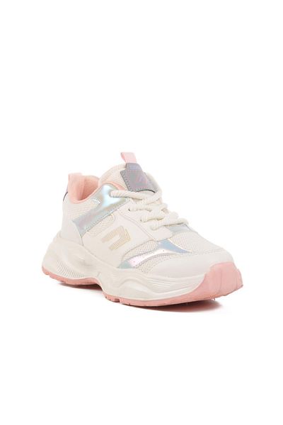AYAKMOD Pantofi sport pentru fete argintii Cool Birian F