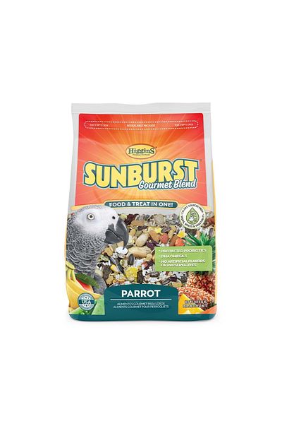 Higgins Sunburst Parrot Food - 3 lbs