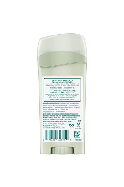tom's of maine Refreshing Lemongrass Deodorant 64g