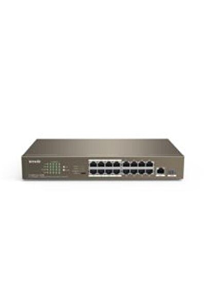 Universal Tef1118p-16-150w tent 16 port poe+ 10-100 switch steel case rack mount