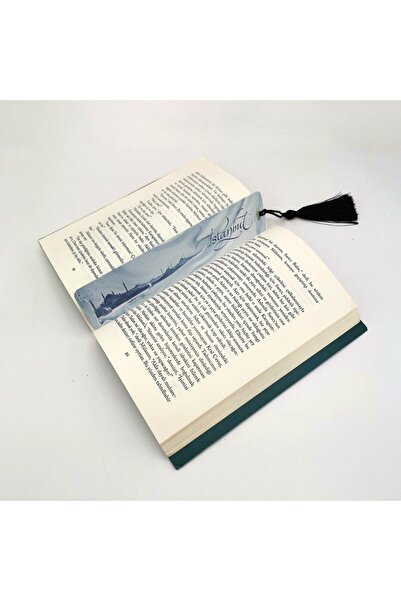 Souvenest علامة مرجعية مطبوعة على شكل شرابة من اسطنبول (علامة مرجعية للهدايا،...