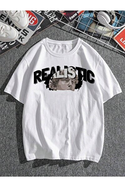 YRN COLLECTION تيشيرت رجالي كبير الحجم مطبوع عليه ناسا كاجوال بويفيرند