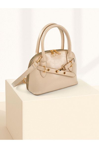 Mojeva Monica Double Handle Women's Hand, Crossbody and Shoulder Bag with Special Lock System