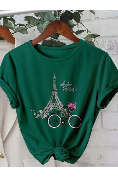 Boi Βασικό μπλουζάκι με στάμπα Eiffel Tower