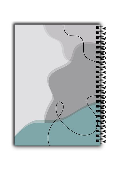 MG Office A5 Quartz Velin Notebook – MG Office – Metal spiral, 80 sheets, thick paper, soft cover
