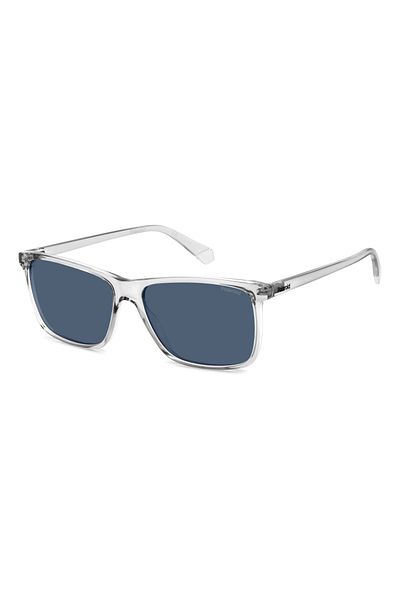 Polaroid Ochelari de soare Polaroid pentru bărbați PLD 4137/S KB7/C3, Gri, Dreptunghiulari, 58 mm
