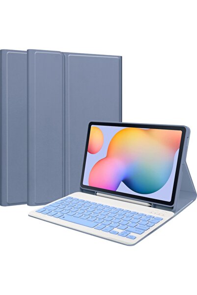 EHZ TEKNOLOJİ Redmi Pad Se 11 Uyumlu Siyah Deri Kapaklı Klavyeli Kılıf