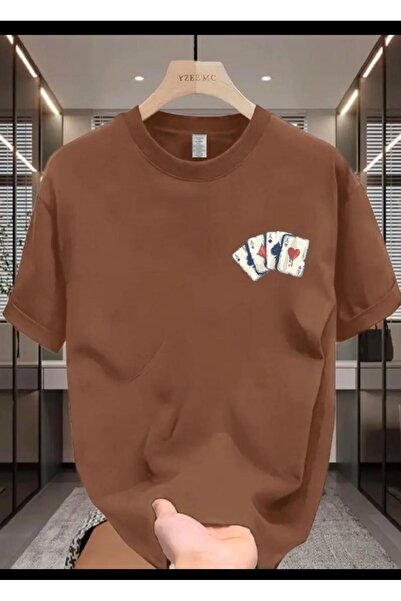 YRN COLLECTION ΤΥΠΩΜΕΝΑ ΧΑΡΤΙΑ ΣΤΡΑΓΓΙΣΤΩΝ BASIC T-SHIRT