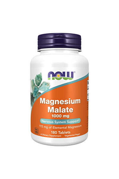 Now ناو مالات المغنيسيوم 1000 ملغ أقراص 180 قرصًا