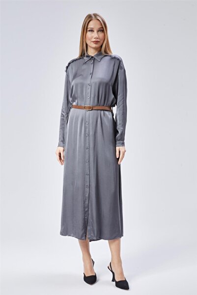 HomeStore Gömlek Yaka Elbise