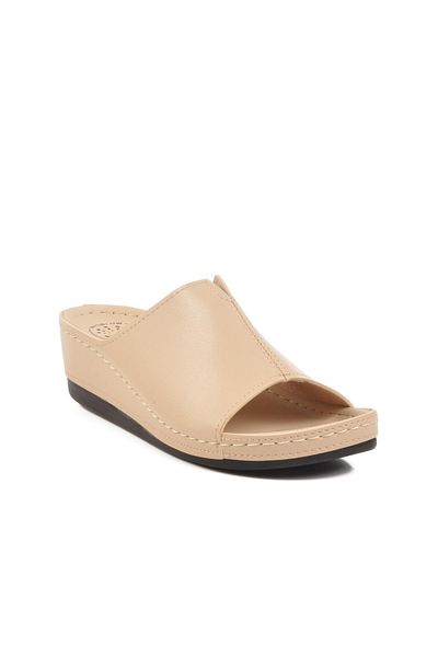 AYAKMOD Beige Women's Slippers Bento 15.069 Z