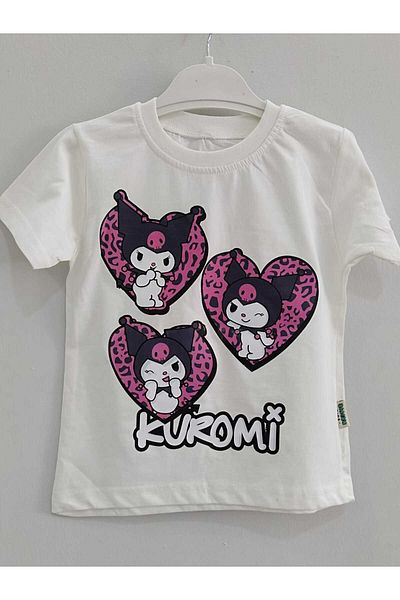 Store Kurami Girl's Summer Set Top and Bottom Set T-Shirt Shorts