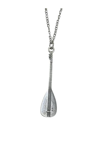 Herşey Nota Anatolian Ezgisi |   Unisex Necklace with Reed Figure – 60 cm Chain