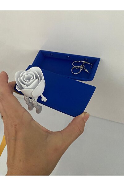 smilechild Gizli Çekmeceli Duvar Rafı 13*6,5cm[Degerli Yüzük Küpe Bileklik Pa...