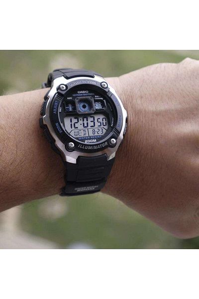 Casio Men's Watch, Casio, Collection AE AE-2000W-1B