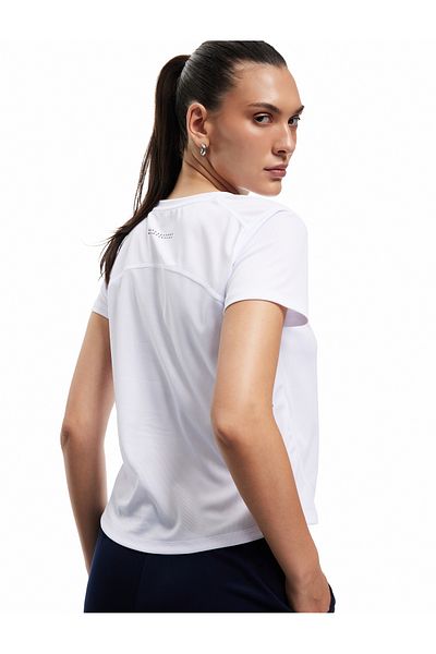 Koton Tricou sport cu mânecă scurtă și decolteu cu cusături