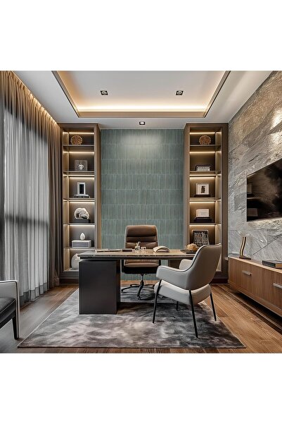 Rabadon Mutfak Tezgah Arası Kaplama Mermer Desenli Yapışkanlı Folyo Fayans Kaplama Sticker 60cm X 100cm