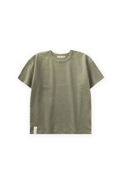 Cigit Βασικό T-Shirt 1-10 Ετών Ελιά