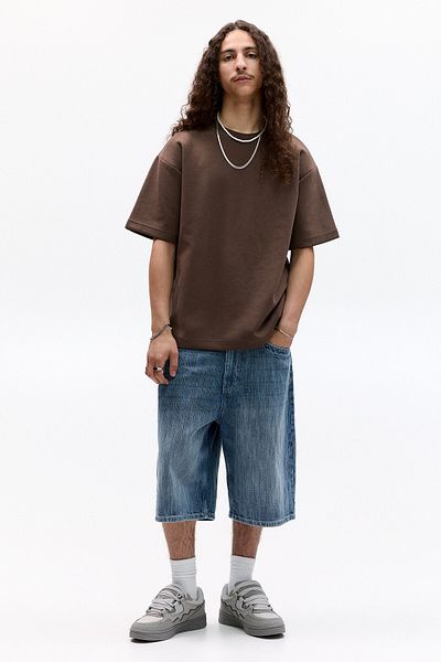 Pull & Bear Basic short sleeve sweatshirt