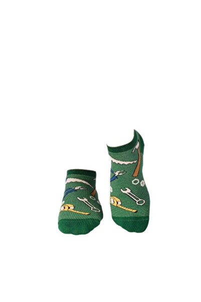 Pirin Hill Fine Cotton Dorel Green Plumber Short Socks