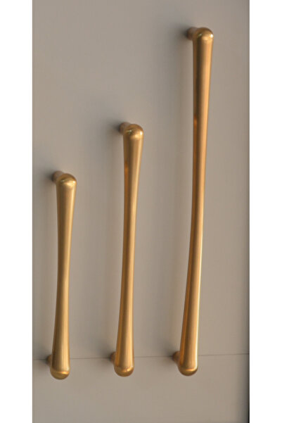 BafArt مقبض أثاث باريس 160 ملم ذهبي غير لامع