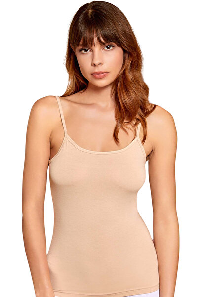 Fanilam Γυναικείο μονόχρωμο βαμβακερό εσώρουχο Berrak με λεπτό λουράκι 3 τμχ - Μαλακό και ελαστικό ύφασμα