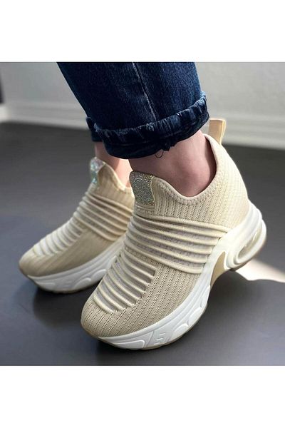 Guja 25y300-8 Pantofi sport premium pentru femei, cu talpă înaltă, cu umplutură ascunsă