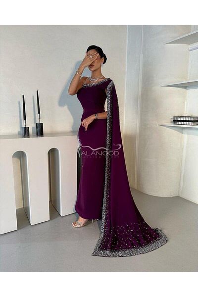 ALANOOD FASHION Modern evening dress with an elegant and distinctive design