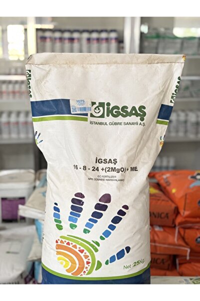 İGSAŞ İGSAŞ 16.8.24 NPK Gübre 25 KG