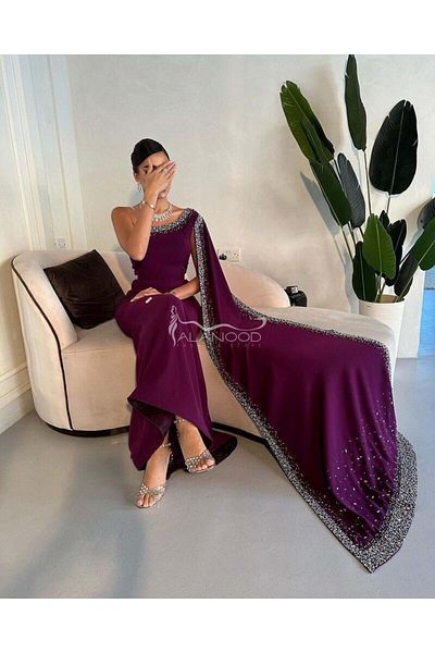 ALANOOD FASHION Modern evening dress with an elegant and distinctive design